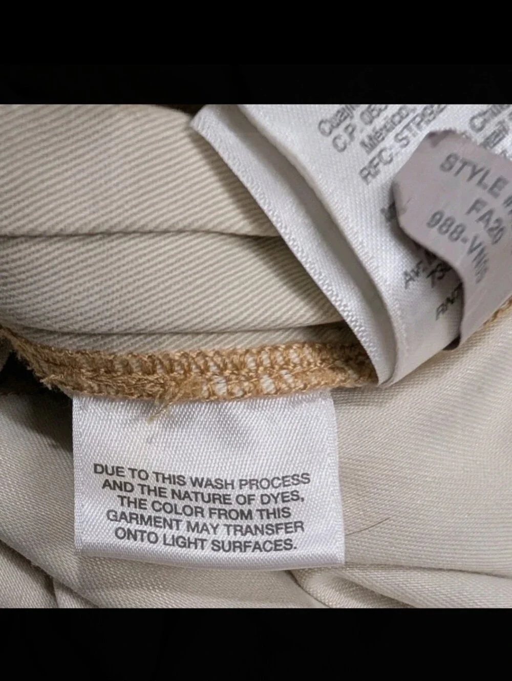 J Crew Vintage Straight Chino Pants 37 x 27 Beige Old Money Preppy #120t